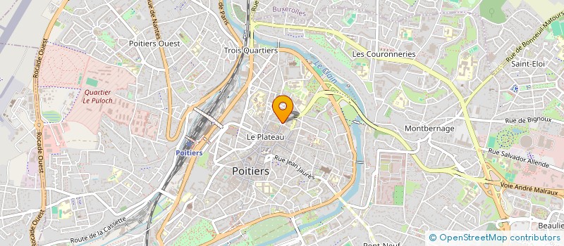 localisation de l'entreprise ANGOLAGORA à POITIERS