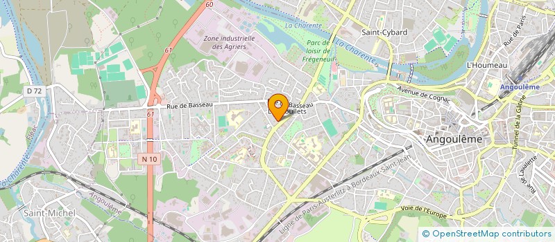 localisation de l'entreprise ANGOULEME à ANGOULEME