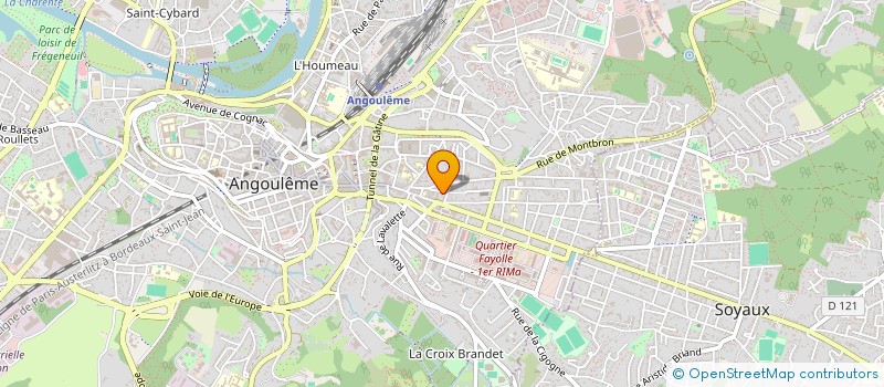 localisation de l'entreprise ANGOULEME CERTIFICATIONS COMPETENCES à ANGOULEME