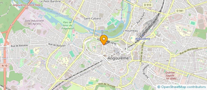 localisation de l'entreprise ANGOULEME D'ABORD à ANGOULEME
