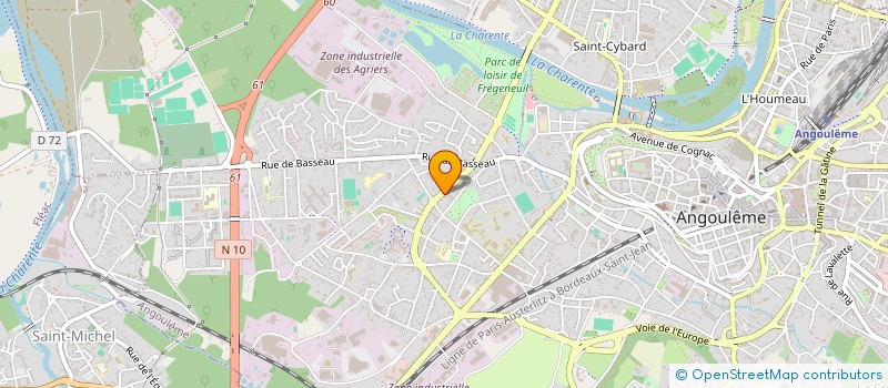 localisation de l'entreprise ANGOULEME HOMMAGE FUNERAIRE à ANGOULEME