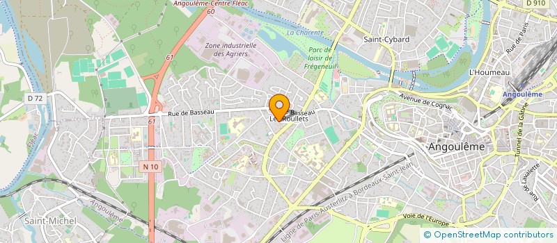 localisation de l'entreprise ANGOULEME INDIVISION à ANGOULEME