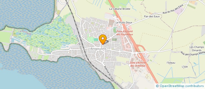 localisation de l'entreprise ANGOULINS AU PLURIEL  ANGOULINS