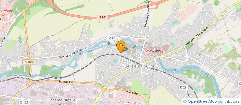 localisation de l'entreprise ANGOULOIX  LOIX