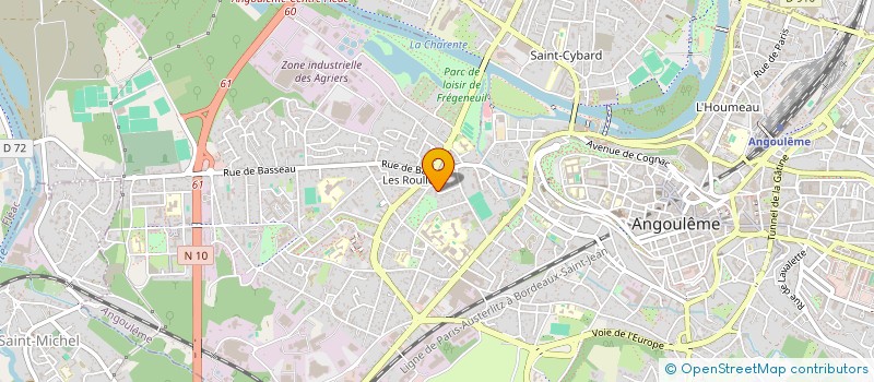 localisation de l'entreprise ANGOUMOIS ZERO DECHET à ANGOULEME