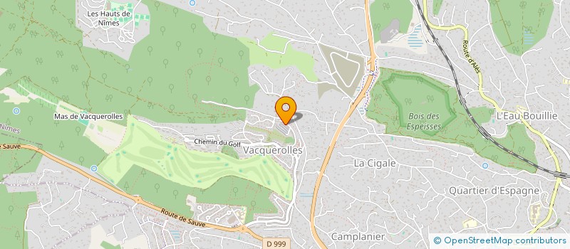 localisation de l'entreprise ANGOVO HOLDING  NIMES