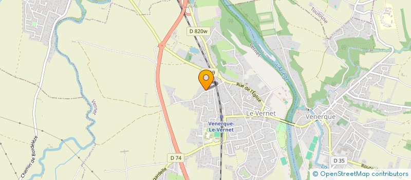 localisation de l'entreprise ANGRAN  VERNET