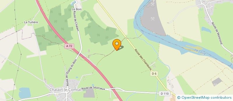 localisation de l'entreprise ANGRY PENGUINS COMPANY  CHALAIN-LE-COMTAL