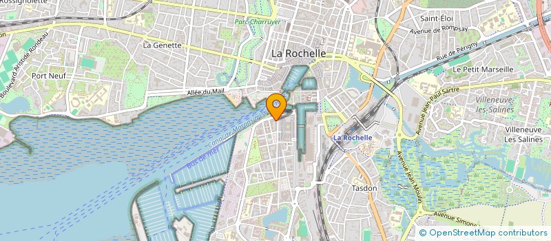 localisation de l'entreprise ANGUI à LA ROCHELLE