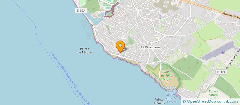 localisation de l'entreprise ANGUILLA à LES SABLES D'OLONNE