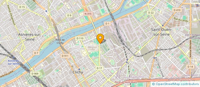 localisation de l'entreprise ANGX CONSULTING à CLICHY