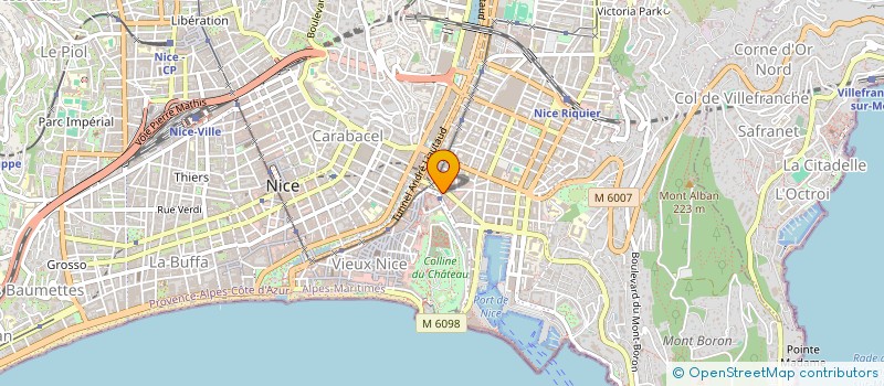 localisation de l'entreprise ANGY à NICE