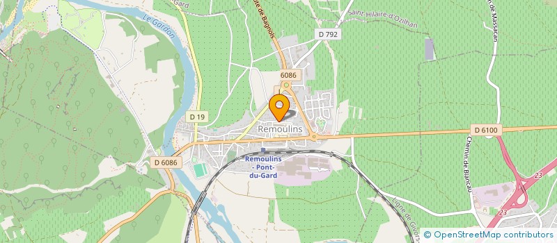 localisation de l'entreprise ANGY à SERNHAC