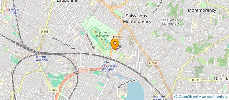 localisation de l'entreprise ANGY à SOISY-SOUS-MONTMORENCY