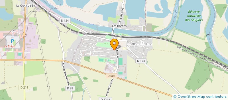 localisation de l'entreprise ANH AUTOS  VARENNES-SUR-SEINE