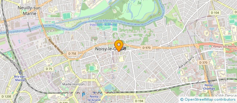 localisation de l'entreprise ANH NHI à NOISY-LE-GRAND