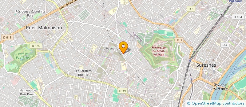 localisation de l'entreprise ANH SERVICE à RUEIL-MALMAISON