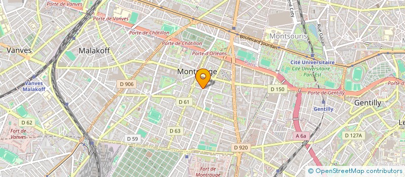 localisation de l'entreprise ANHEDONIC EARTH  MONTROUGE