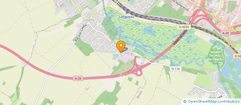 localisation de l'entreprise ANHILDE  CAGNY