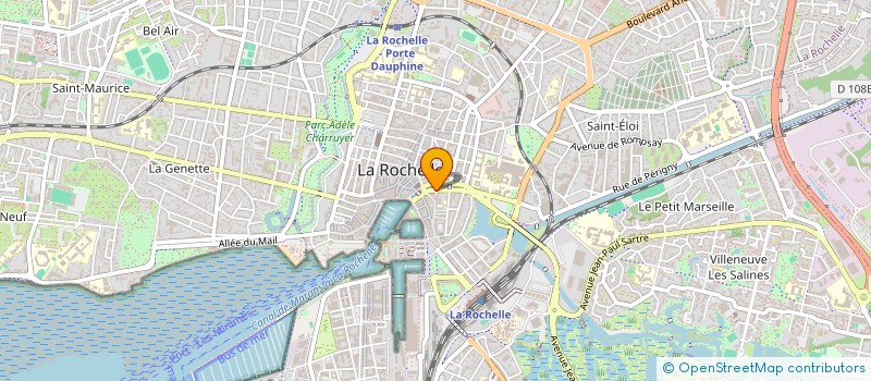 localisation de l'entreprise ANHUGAR  LA ROCHELLE