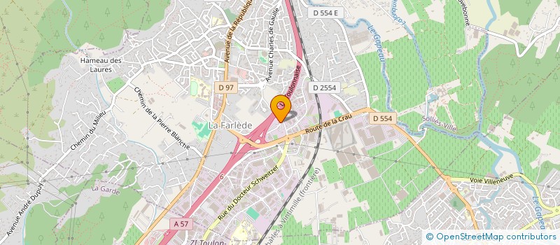 localisation de l'entreprise ANI  LA FARLEDE