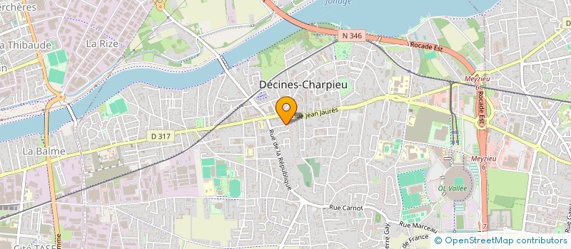 localisation de l'entreprise ANI  DECINES-CHARPIEU