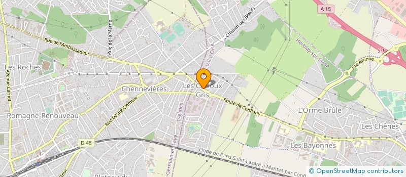 localisation de l'entreprise ANI BTP à HERBLAY-SUR-SEINE