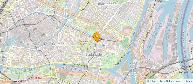 localisation de l'entreprise ANI CONTRAST  STRASBOURG