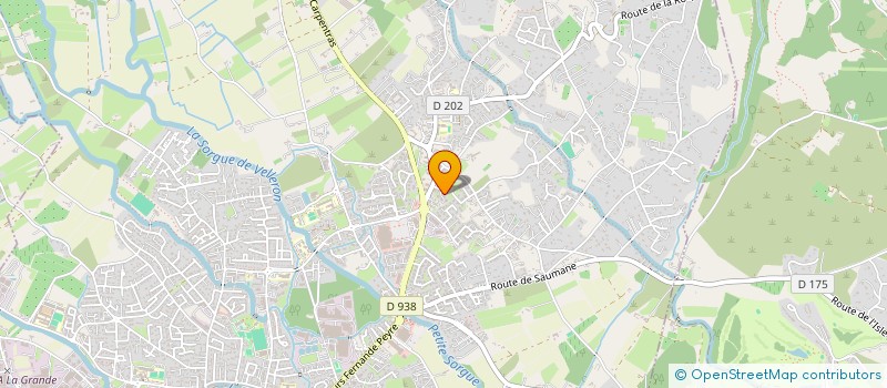 localisation de l'entreprise ANI'DREAM SAUVETAGE  L'ISLE-SUR-LA-SORGUE