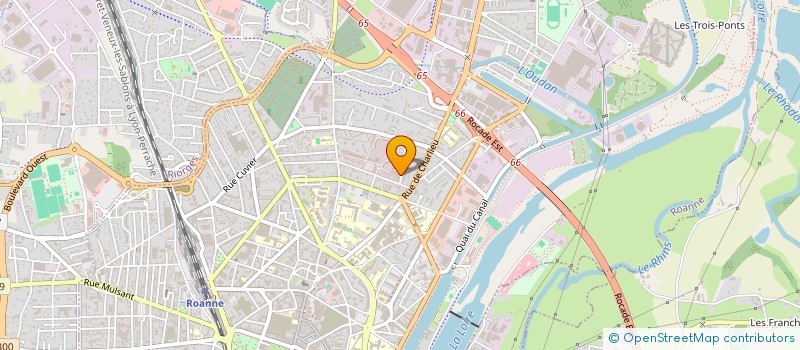 localisation de l'entreprise ANI ET VLADE  ROANNE