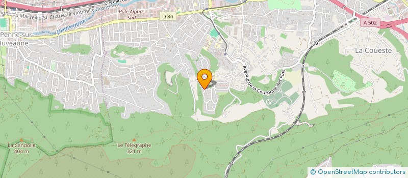 localisation de l'entreprise ANI-FAN SERVICES à AUBAGNE