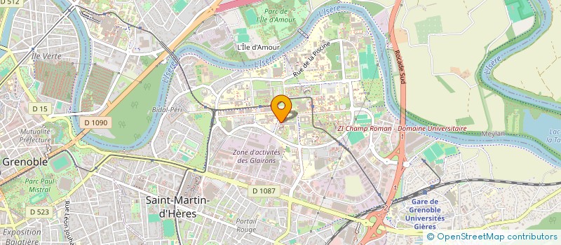 localisation de l'entreprise ANI GRENOBLE  SAINT-MARTIN-D'HERES