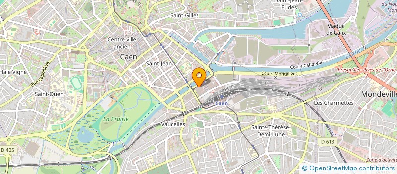 localisation de l'entreprise ANI GROUPE à CAEN
