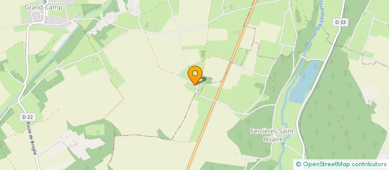 localisation de l'entreprise ANI-M' COMPAGNIE  GRANDCAMP