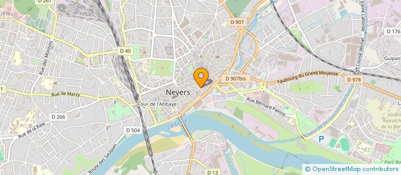 localisation de l'entreprise ANI-OM  NEVERS