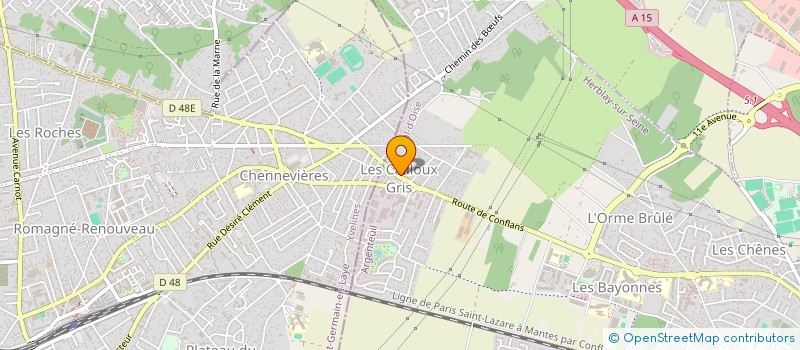 localisation de l'entreprise ANI TRUCKS SERVICES à HERBLAY-SUR-SEINE