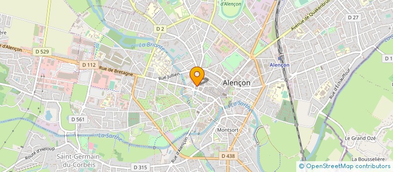 localisation de l'entreprise ANIA à ALENCON