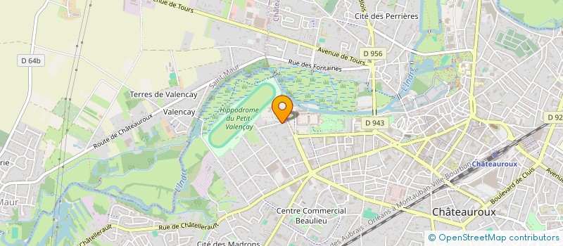 localisation de l'entreprise ANIA à CHATEAUROUX