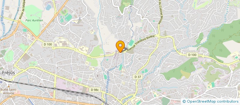 localisation de l'entreprise ANIA MODE  SAINT-RAPHAEL