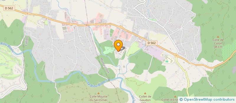 localisation de l'entreprise ANIAL AVENIR  MONTAUROUX