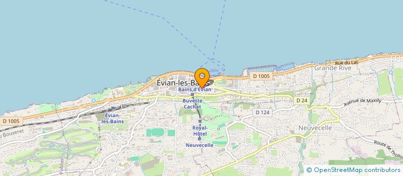 localisation de l'entreprise ANIBEL  SAINT-GINGOLPH