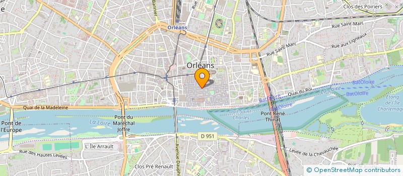 localisation de l'entreprise ANIBEL SARL à ORLEANS