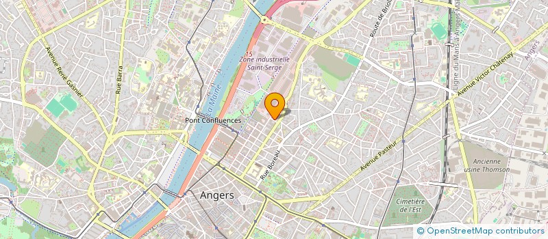 localisation de l'entreprise ANICAP PAYS DE LA LOIRE-BRETAGNE à ANGERS