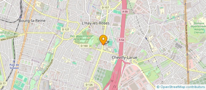 localisation de l'entreprise ANICIUS  CHEVILLY-LARUE