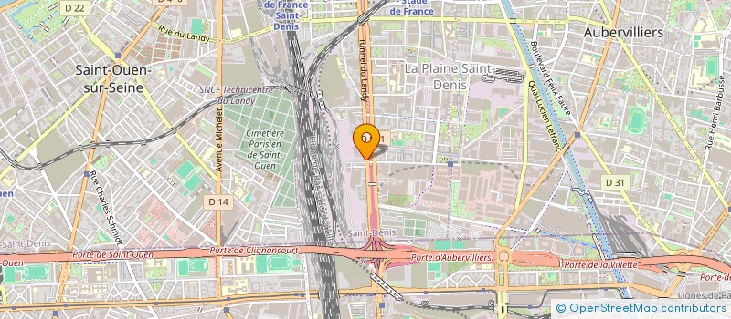 localisation de l'entreprise ANICONSTRUCT à SAINT-DENIS