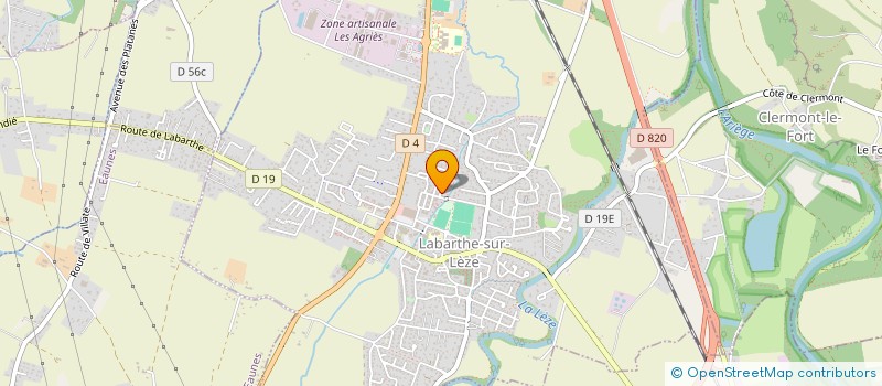 localisation de l'entreprise ANIEL HASIV HOLDING à LABARTHE-SUR-LEZE