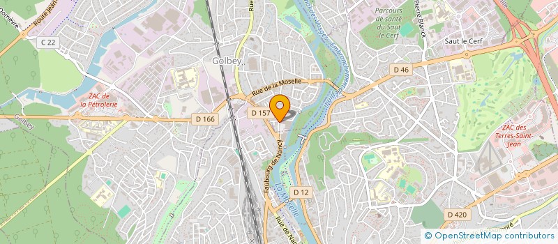 localisation de l'entreprise ANIES STIL SARL  GOLBEY