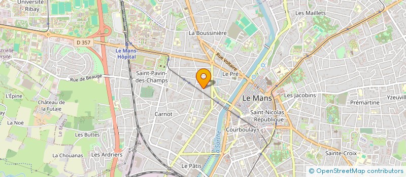 localisation de l'entreprise ANIG  LE MANS