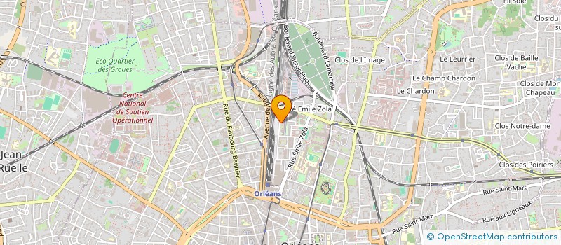localisation de l'entreprise ANIGETTER à ORLEANS
