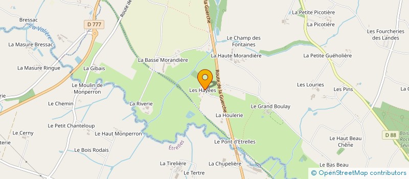 localisation de l'entreprise ANIHOUSE  VITRE